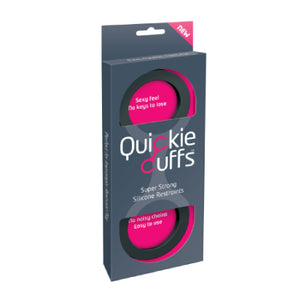 Quickie Cuffs BDSM restraints made from 100% silicone - Sex Siopa, Ireland's Best Sex Toys