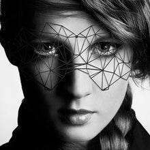 Load image into Gallery viewer, Bijoux Indiscrets geometric mask on model - Sex Siopa Ireland