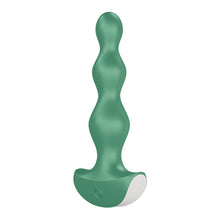 Load image into Gallery viewer, Sex toys Ireland - Sex Siopa - Satisfyer rechargeable vibrating anal beads butt plug made from medical grade bodysafe silicone. It is USB rechargeable and fully waterproof. It can be used with water based and oil based lubricants. 