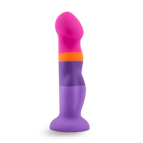 Avant Silicone Dildo with suction cup summer fling standing upright with white background - Sex Siopa, Ireland's Best Adult Shop for Sex Toys, Lubricants, and Accessories