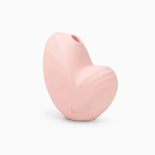 Biird Namii Rechargeable Dual "Sucker" & Vibrator in cream. 