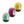 Set of 3 Satisfyer masturbation egg sex toys in light green, yellow, and burgundy.