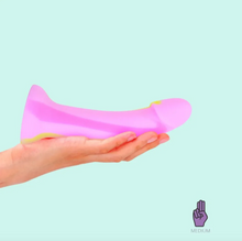 Load image into Gallery viewer, Starlette Glow-in-the-Dark Silicone Dildo