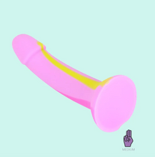 Load image into Gallery viewer, Starlette Glow-in-the-Dark Silicone Dildo