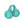 The Svibe Twinn finger vibrator in teal on a white background