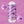 Close up of a Tenga Arte Drape out of its packaging, pink/purple theme. Two extra close ups of the texture.