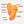 Infographic of the Vush Luna Remote Controlled Wearable Vibrator in orange, pointing out all its features and details.