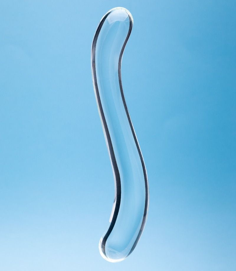 Clarity - Celestial Curve Glass Dildo