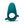 Teal Dame Hug vibrating cock ring on a white background