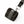 Close up of the wrist restraint in black, part of the Sei Mio Bed-Spreader Under Bed Restraint System on a white background.