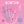 Diagram with a pink background of the Size Guide for the Skins Care dilator set