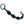 50 Shades of Grey silicone anal beads featuring 6 graduating beads and wide ring base with a slight bend on the last three beads on a white background