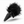 Diagonal view of a Blush Anal Adventures platinum silicone butt plug with a faux fur black rabbit tail - Sex Siopa is Ireland's best adult shop for bodysafe sex toys and lubricants
