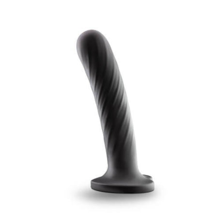 The Blush Temptasia Twist Large 100% silicone silicone with a strap-on harness compatible base - Sex Siopa, Ireland's Favourite Sex Toy Shop.