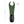 Diagram of measurements of a moss green Fun Factory Manta couples vibrating sex toy with black handle - Sex Siopa Ireland
