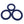 A 3 Silicone Cock Rings set from Loving Joy. In navy blue, spread out, and set on a white background - Sex Siopa, Ireland's Best Sex Toys and Lubricants