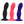 The three colours (black, pink, and navy blue) of the Loving Joy 6
