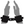 Drawing of grey hands on a white background wearing black wrist cuffs by Loving Joy