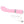 A white cabled charger in place on the Sassy rechargeable G-spot vibrator by Pillow Talk in pink. Laid on a white background