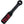 Sportsheets leather BDSM Slut paddle in black with red writing. Paddle on a white background.
