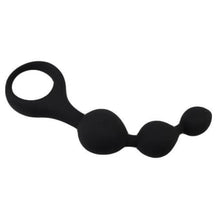 Load image into Gallery viewer, The Loving Joy Triple Ripple is a set of 100% silicone anal beads featuring 3 graduating beads and a looped handle - Sex Siopa, Ireland&#39;s Best Sex Toys and Lubricants.