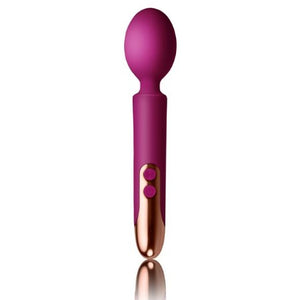 Rocks Off Oriel rechargeable wand vibrator that is fully waterproof and comes with a USB charging cable. - Sex Siopa, Ireland's best sex toys and lubricants