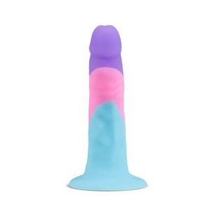 Front view of the Avant Vision of Love silicone realistic dildo with a wide suction cup base