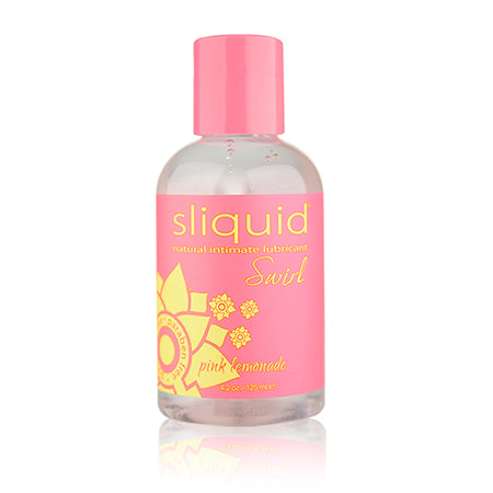 Sliquid Swirl pink lemonade flavoured vegan lubricant - Sex Siopa, Ireland's Best Sex Toys!