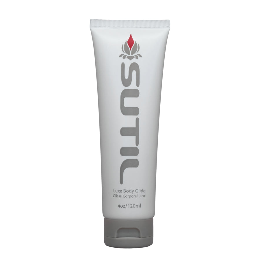 Sutil Luxe Body Glide is a long lasting, vegan friendly water based lubricant which can be used with condoms or sex toys. It has a light, silky texture and is glycerin and paraben free. Its packaging is 100% biodegradable. - Sex Siopa, Ireland's best sex toys and accessories