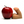 Tantus On the Go silicone packer for gender expression alongside an apple. - Sex Siopa, Ireland's best sex toy shop