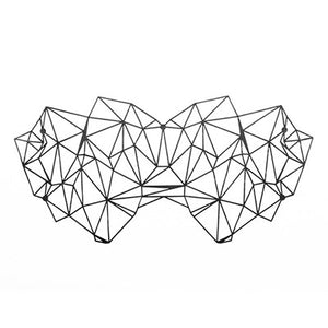 Black Bijoux Indiscrets geometric mask on a white background - Sex Siopa Ireland