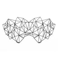 Black Bijoux Indiscrets geometric mask on a white background - Sex Siopa Ireland