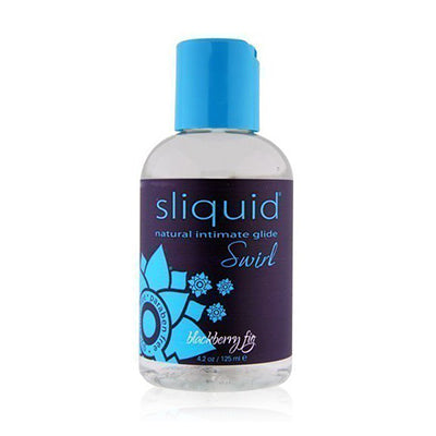 Sliquid Swirls Water Based Flavoured Lubricant - Blackberry Fig
