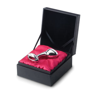 Presentation box for the Njoy Pure Plug stainless steel butt plug - Sex Siopa, Ireland's best sex toys and accessories
