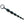 Diagonal view of the 50 Shades of Grey silicone anal beads featuring 6 graduating beads and wide ring base.