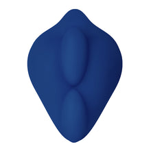 Load image into Gallery viewer, Midnight blue coloured front view of the Bananapants Bumpher strap-on silicone cushion for comfort and clitoral stimulation. - Sex Siopa is Ireland&#39;s favourite adult store for sex toys, lubricants, and accessories.