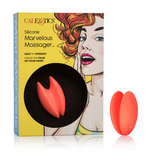 Packaging for the Calexotics Silicone Marvelous Massager rechargeable vibrator - Sex Siopa, Ireland's best adult store