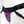 Spareparts Joque strapon harness with 2 fully adjustable straps and flexible O-ring in black with a purple crotch, shown on a white mannequin. The Joque Harness is made from breathable, moisture wicking poly spandex and is machine washable. Dildos and other sex toys sold seperately. - Sex Siopa Ireland