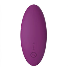 Load image into Gallery viewer, The Svakom Edeny app-controlled couples vibrator is whisper quiet and can be worn discreetly in your underwear.