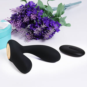 Flowers laying on side and Svakom Vick remote controlled prostate and perineum massager - Sex Siopa, Ireland's best sex toys and lubricants